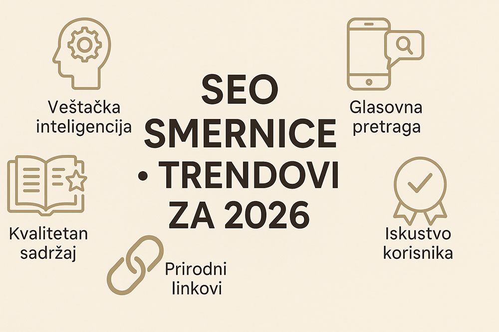 SEO trendovi za 2026 godinu