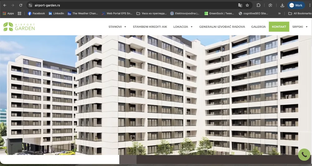 Airport Garden Rezultati